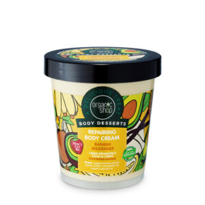 Organic Shop Body Desserts, Κρέμα Σώματος Μπανάνα Milkshake για Επανόρθωση, 450ml