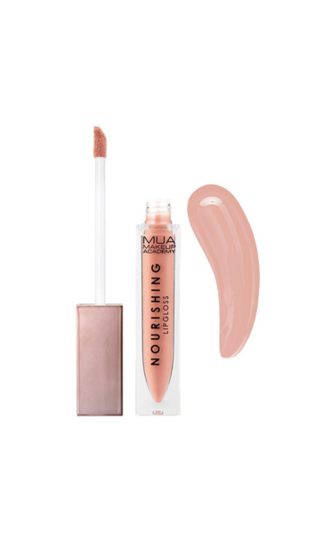 MUA Nourishing Lip Gloss Super Nude