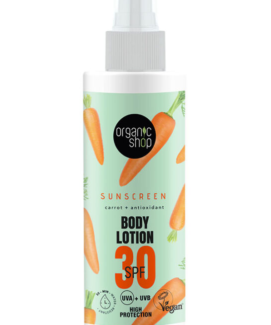 Αντηλιακό Σώματος με SPF30 Organic Shop Basic, 150ml